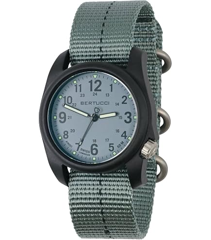 Amazon.com: BERTUCCI 11028 Men's A-2R Dx3 Field Analog Watch